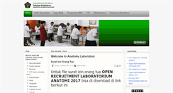 Desktop Screenshot of anatomi.fkunissula.ac.id